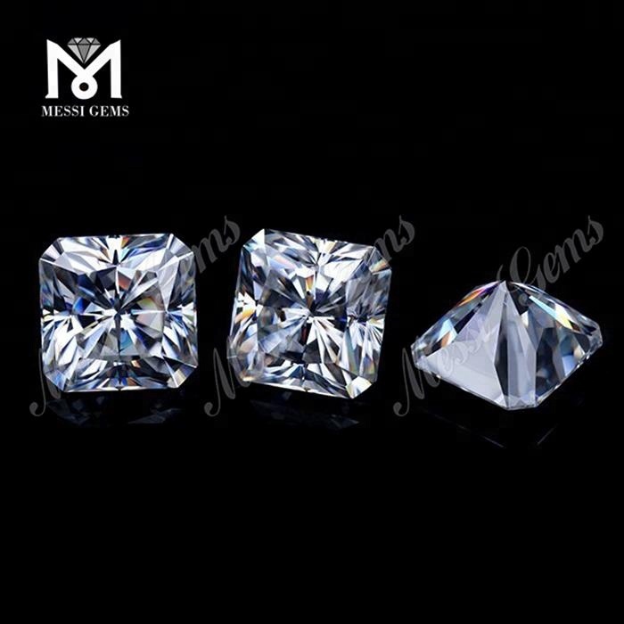 DEF Super White moissanite diamond Stone Price 1.5 Carat Octagon Cut Synthetic