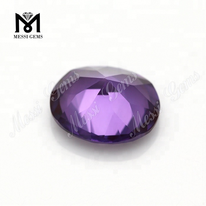 #46 corundum oval cut synthetic color change stones alexandrite