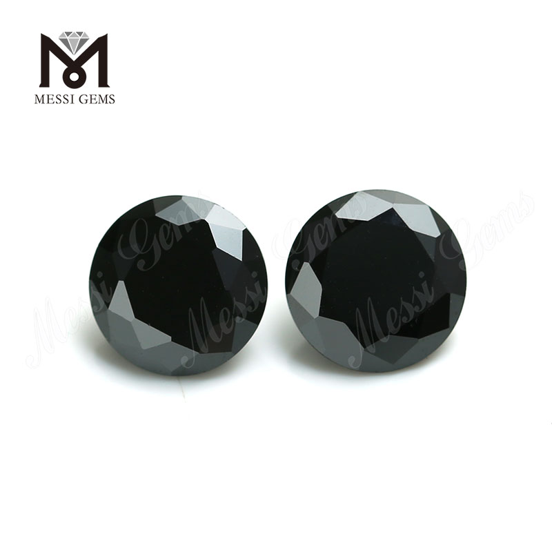 wholesale Oval turtle faced base 10x14mm black natural spinel bead