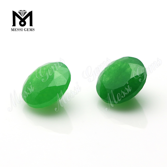 Round Shape Emerald Green Agate Beads Gemstone Natural Gemstone