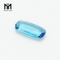 6 x 12 mm pulvinus geminus textri caerulei coloris vitri