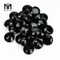 round natural cut loose natural black agate from alibaba factory