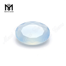 natural cutting stones loose blue chalcedony gems