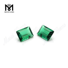 ラボはグリーンジェムズバガット6*8エメラルドストーン価格を作成しました