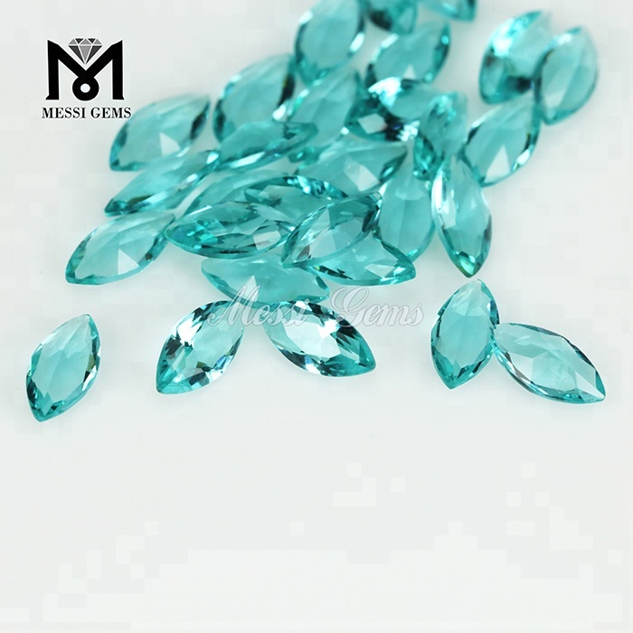 Machine Cut Loose Gems Faceted Marquise 3 x 6mm Clear Crystal Glass Stone