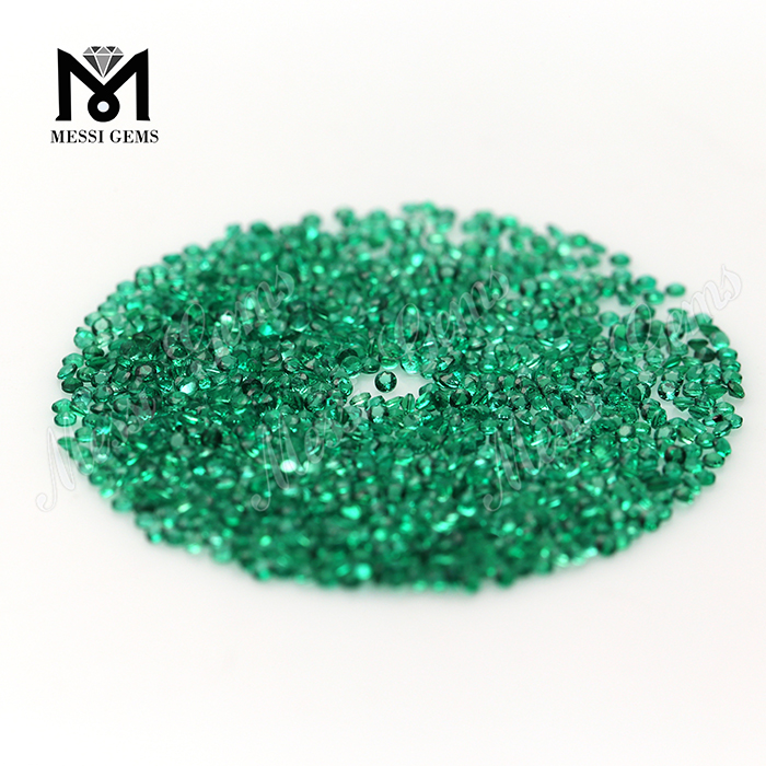Natural Emerald Stone Created Small Size 1.25MM Emerald Gemstone