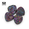 rainbow red trillion cut natural gems druzy stone suppliers in China