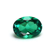 Oval cut 1 carat colombian emeraldprice per carat loose gemstone