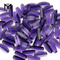 high quality fancy cut purple crystal glass stone