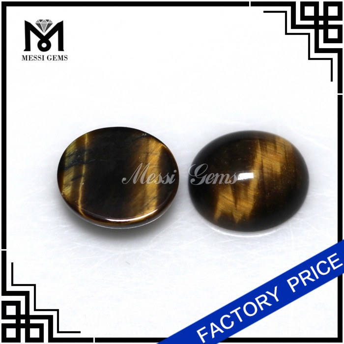 Wholesale Semi Gemstone Stone Oval 10x12 Tiger Eye Stone Price