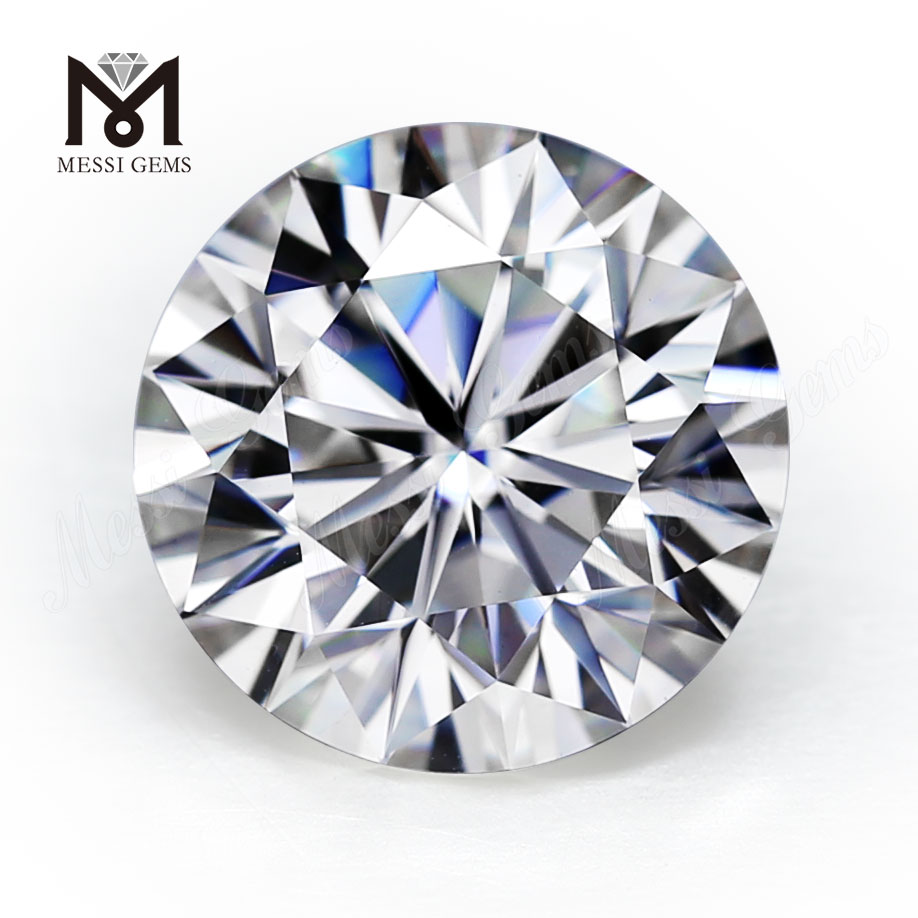 9.0MM DEF COLOR 3 CARAT moissanite diamond