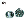 Loose moissanite diamond rough star cut 12mm green moissanite stone