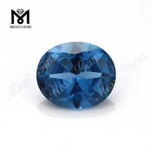 Wholesale 120# Synthetic Blue Spinel Stones