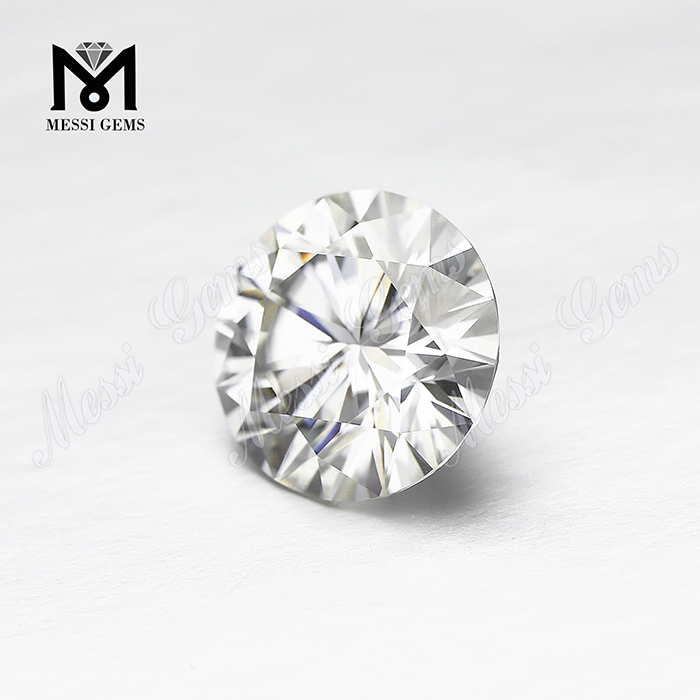 Brilliant moissanite diamond Round Cut Moissanites 9.0mm DEF Color 