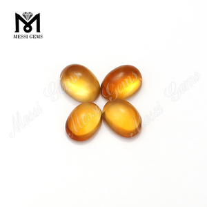 Pear 5x7mm Cabochon Gemstones Loose Natural Citrine Quartz