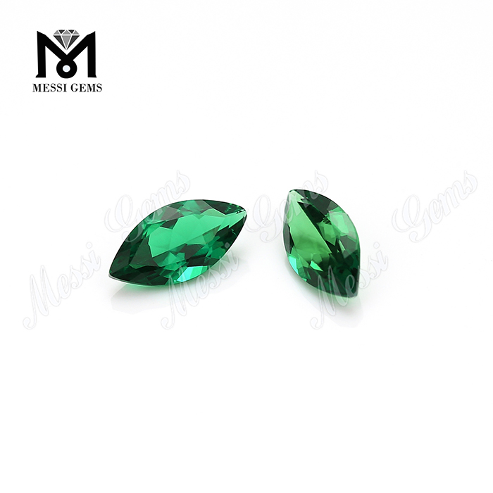 Marquise 5 x 10 mm Hydrothermal Russia Emerald Stone