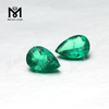 Pear Cut Lab Oprettet Hydrothermal Colombia Emerald