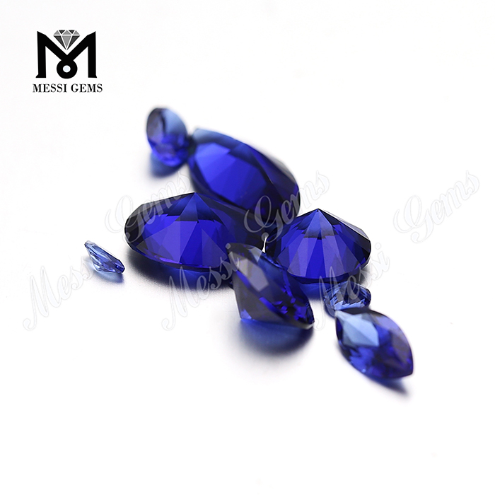 Synthetic oval cut 10x12mm nano sital stone blue nanosital gemstone