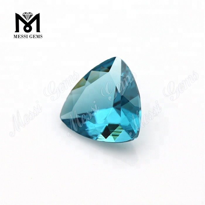 卸売ファセットトリリオン 12 x 12 mm 宝石ガラスストーンビーズ