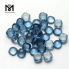 light blue color 106# 10x10mm cushion cabochon synthetic spinel