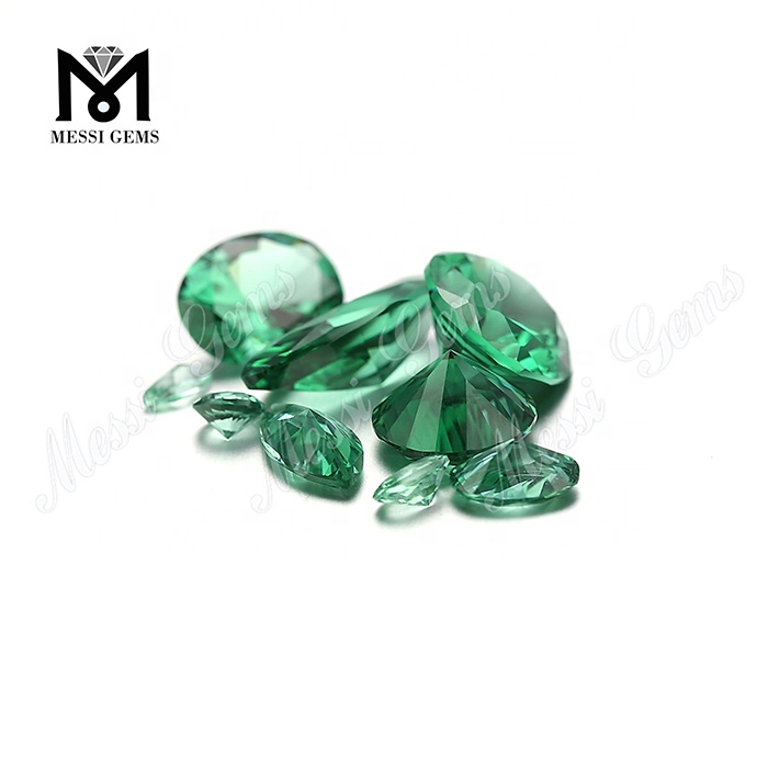 Loose Nanosital Colored 10*12mm Oval Crystal Stone