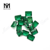 Loose Gemstone Created Emerald Rectangle Shape Hydrothermal Emerald