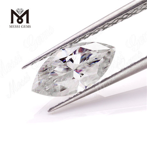 Wholesale price machine cut def color marquise shape loose moissanite diamond