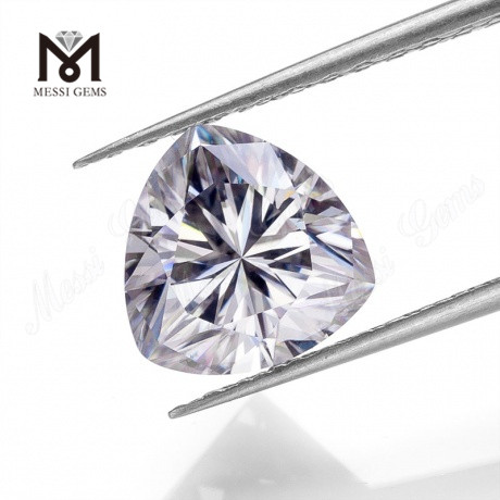 Trillion cut DEF White color VVS1 clarity loose moissanite diamond with factory price