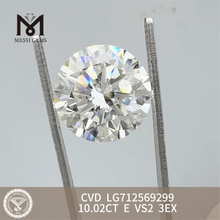 10.02CT E VS2 3EX Diamant cultiv&eacute; CVD LG712569299
