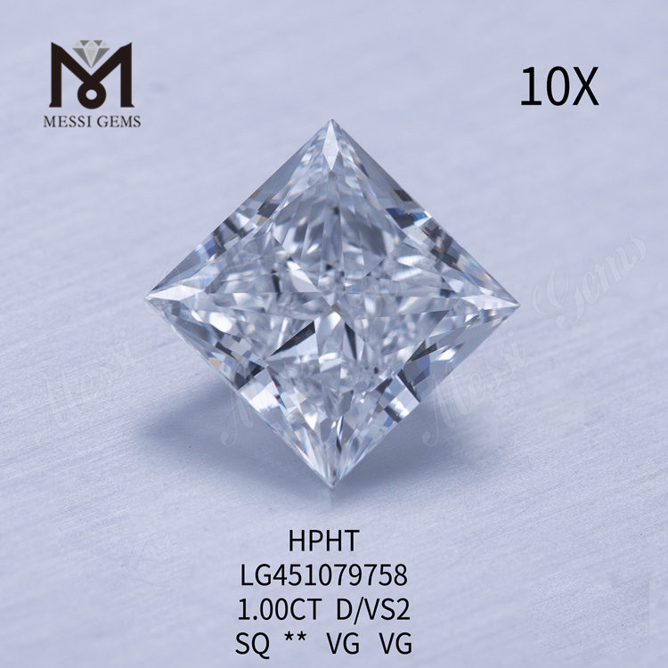 1.00 carat D HPHT VS2 Round lab grown diamond