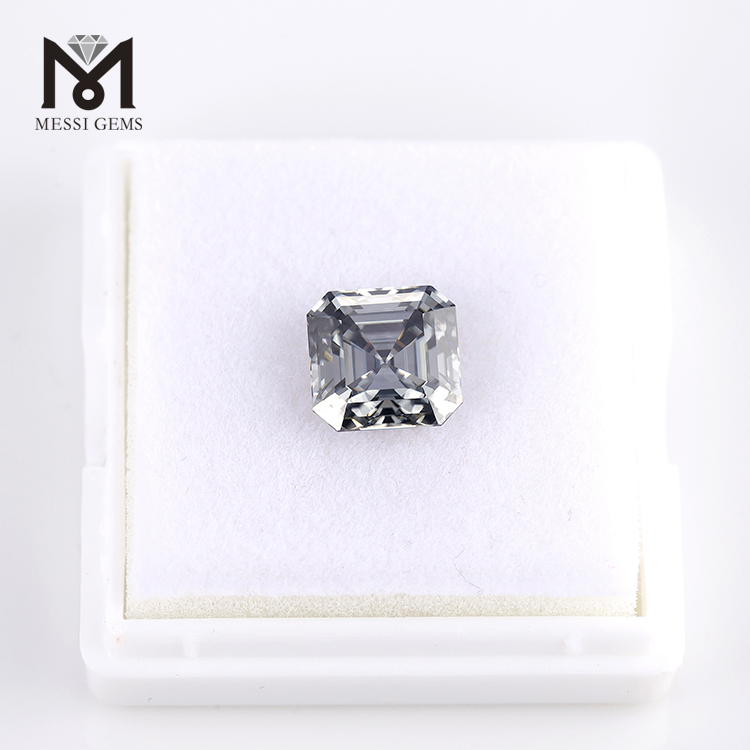 10*10mm Asscher cut moissanite diamond wholesale price synthetic moissanite