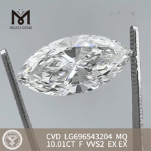 10,1 ct f MQ VVS EX EX simulierter Diamant CVD LG696543204