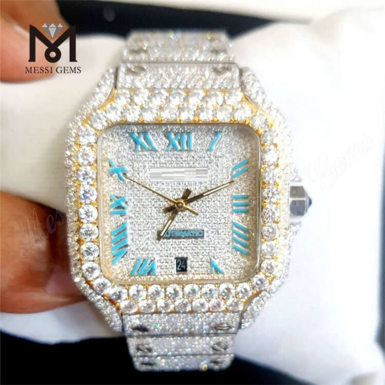 moissanite d color watches luxury moissanite watch for sale