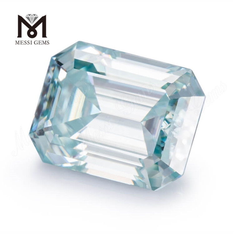 Wholesale Price Jewelry Making OCT Emerald Cut Synthetic Moissanite Stone