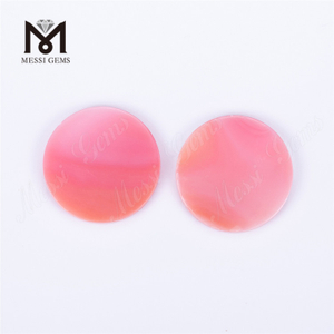 Round Cabochon Red Queen Shell Mother of Perrl