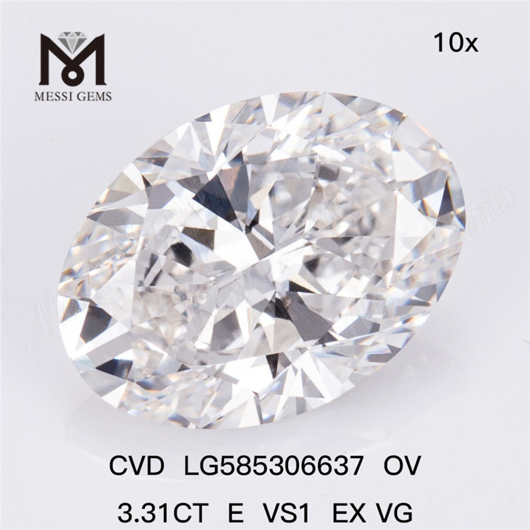3.31CT E VS1 EX VG OV best diamond lab CVD LG585306637