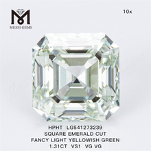 1.31ct HPHT lab grown diamonds wholesale price Asscher Cut lab grown diamonds manufacturers