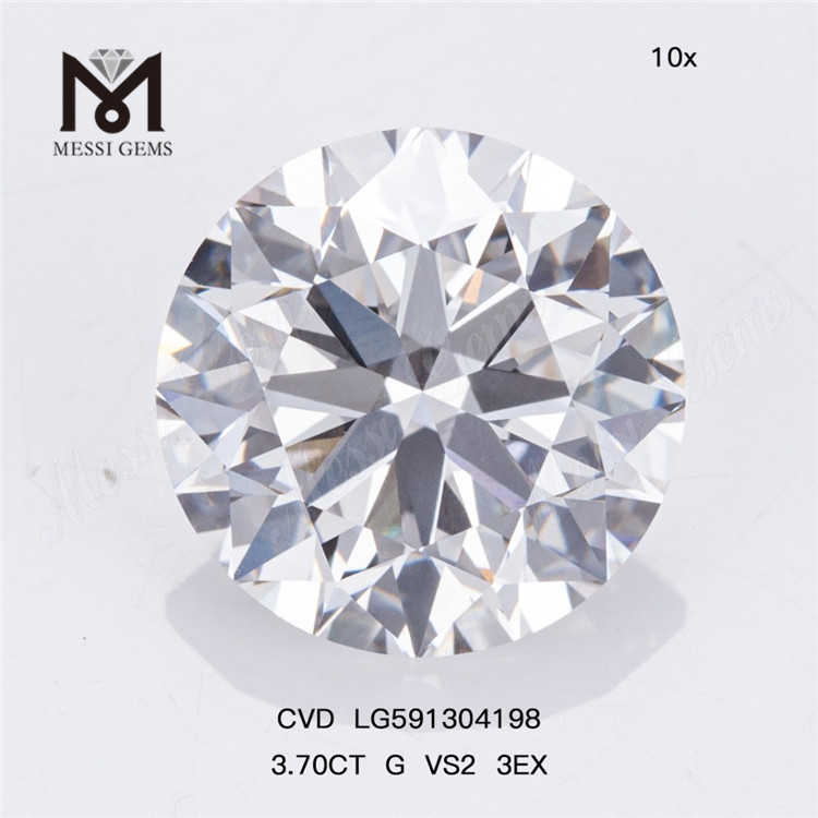 3.70CT G VS2 3EX CVD Diamonds for Wholesale Quality and Savings LG591304198丨Messigems
