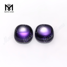 10 mm pude skåret cabochon kubik zirconia ametyst løs sten 