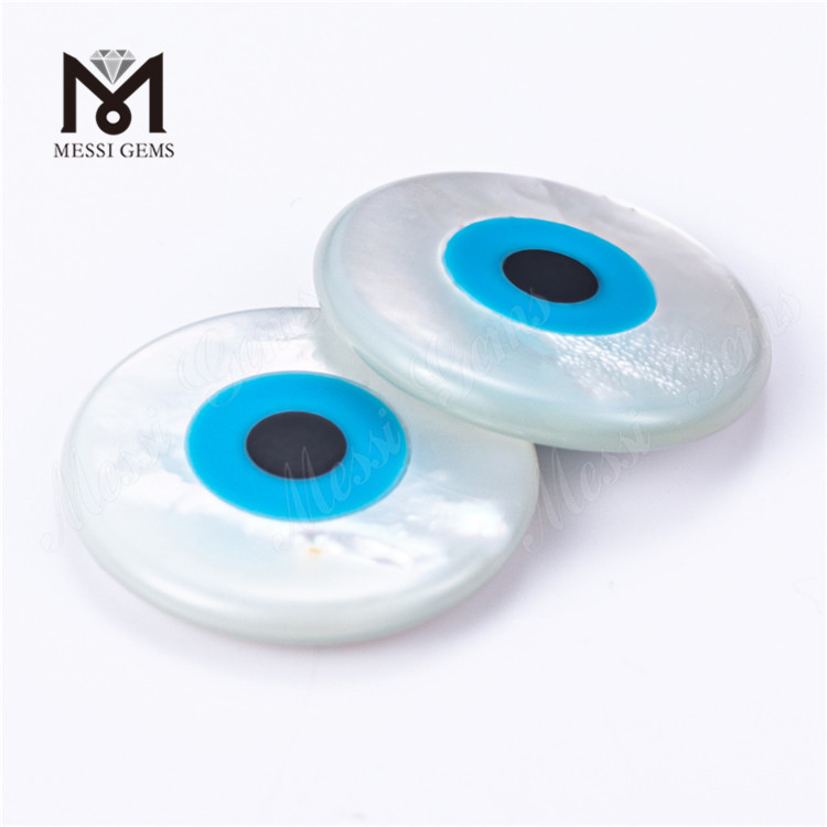 4mm-30mm Round shape eye shell mother of pearl