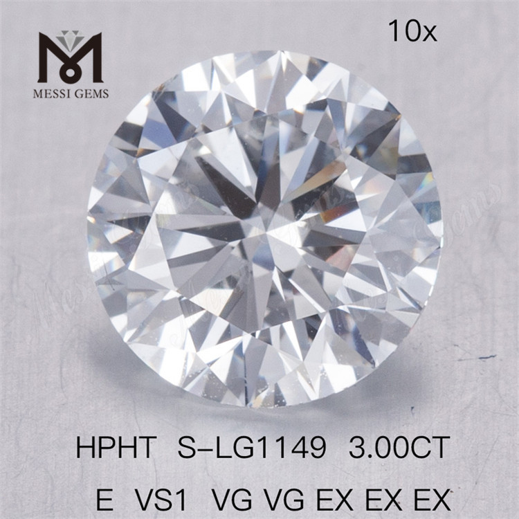 3CT HPHT E VS1 VG VG EX EX EX buy lab grown diamonds 