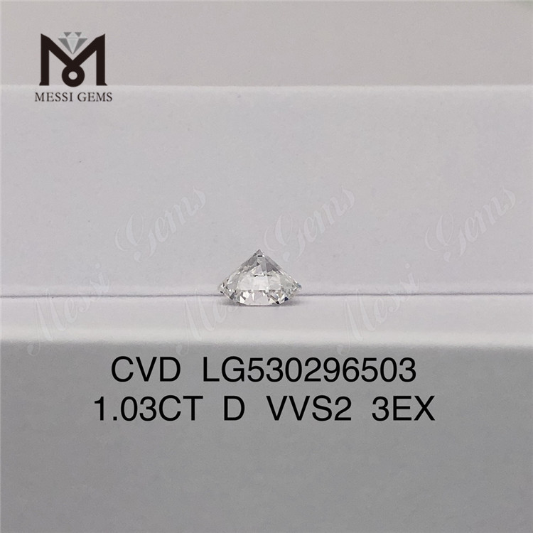 1.03CT D VVS Best Loose Lab Diamond 3EX CVD Diamonds 