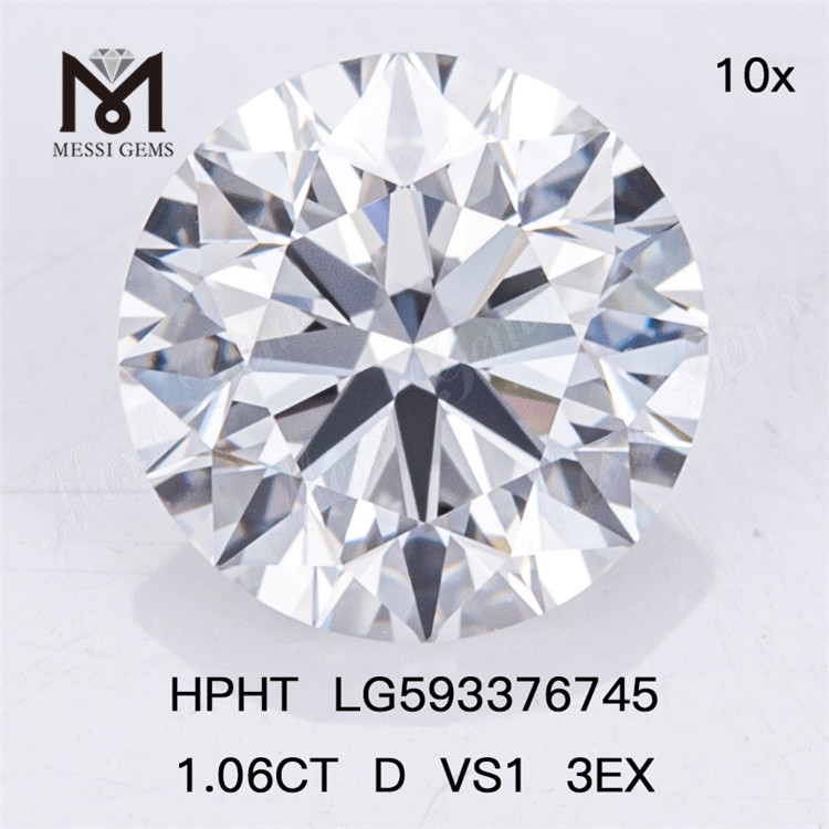 1.06CT D 3EX VS HPHT Diamonds HPHT LG593376745