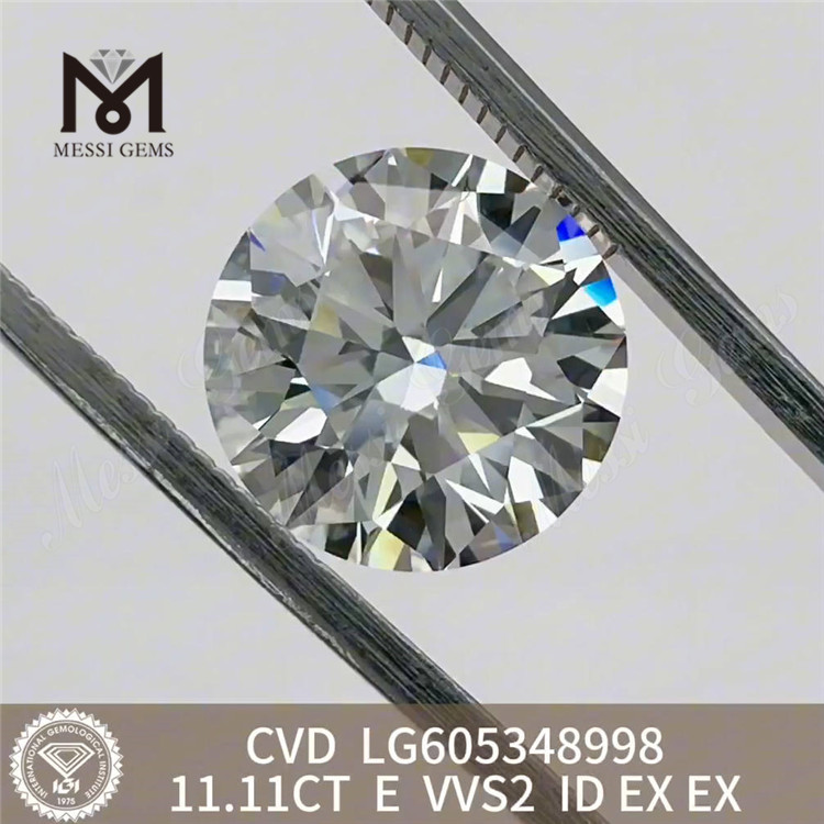 11CT IGI Diamond CVD Lab Diamond Grown To Fejlfri perfektion 丨 Messigems LG605348998