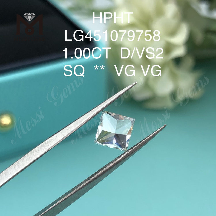 1.00 carat D HPHT VS2 Round lab grown diamond