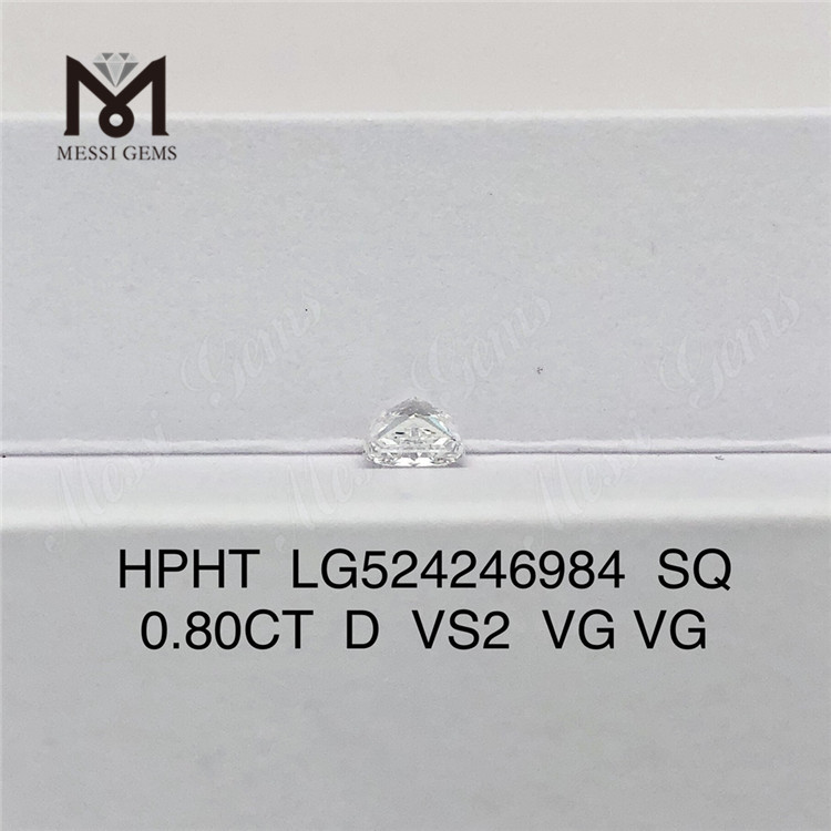 0.80ct Lab Grown Diamond SQ D VS2 HPHT diamond wholesale wholeprice