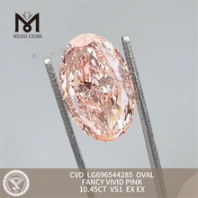 10,45 karat fancy pink p&aelig;re vs1 simuleret diamant CVD LG696544285