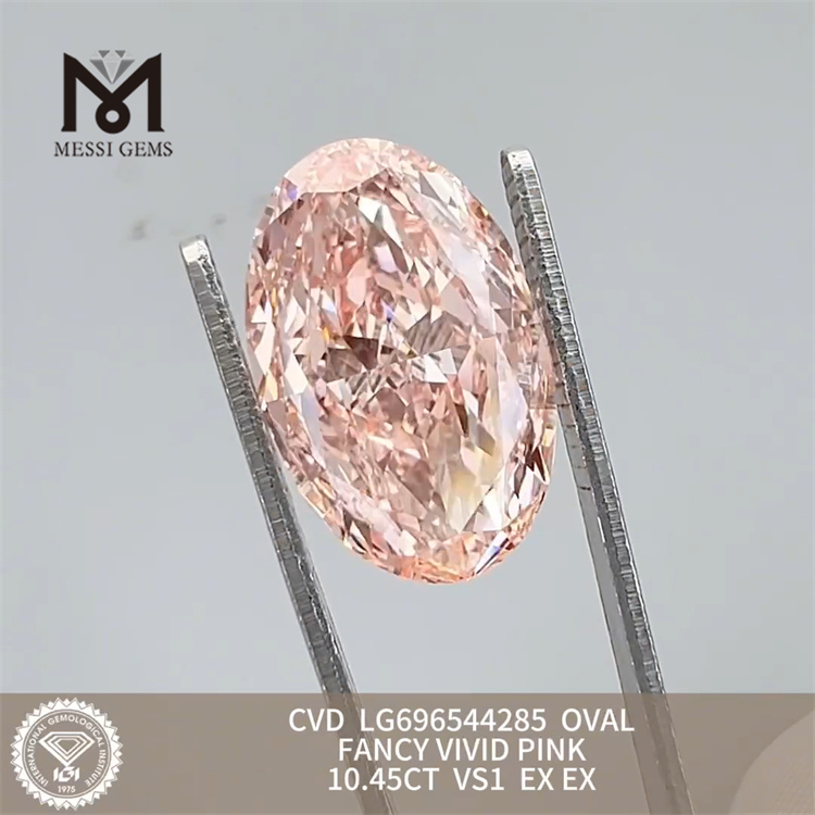 10.45ct pirum roseum vs1 simulatum adamas CVD LG696544285
