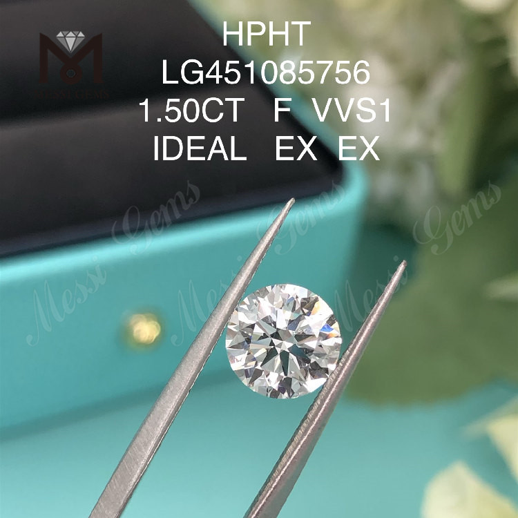 1.50ct RD F VVS1 IDEAL Cut lab grown vvs diamonds