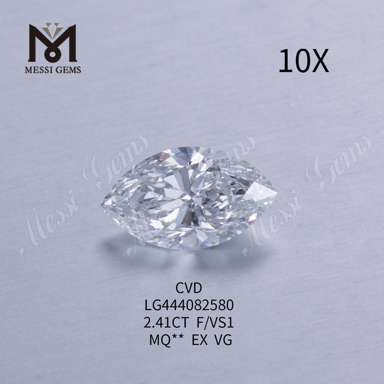 2.41ct MARQUISE BRILLIANT Lab Grown diamonds F VS1
